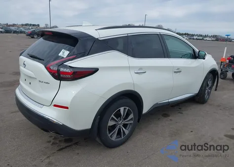 2020 Nissan Murano Sv Intelligent Awd из США, поврежденный, VIN 5N1AZ2BS5LN168062